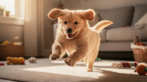 Why do puppies get zoomies during play and excitement