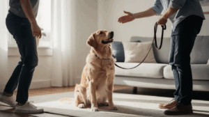 How to stop a dog from jumping on people during greetings