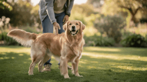 How to train a dog to come when called with praise outdoors
